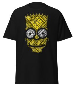 Bart Calligram T-shirt Bart Simpson T shirt The Simpsons