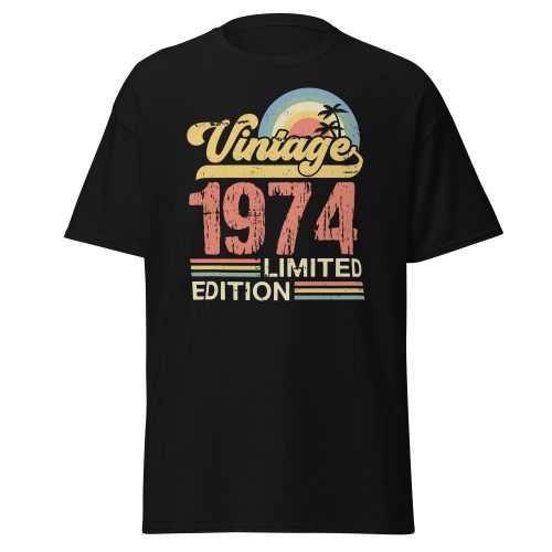 1974 Birthday T-shirt Vintage Limited Edition 1974 Retro Birthday T shirt
