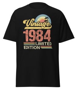 1984 Birthday T-shirt Retro Vintage 1984 Limited Edition T-shirt