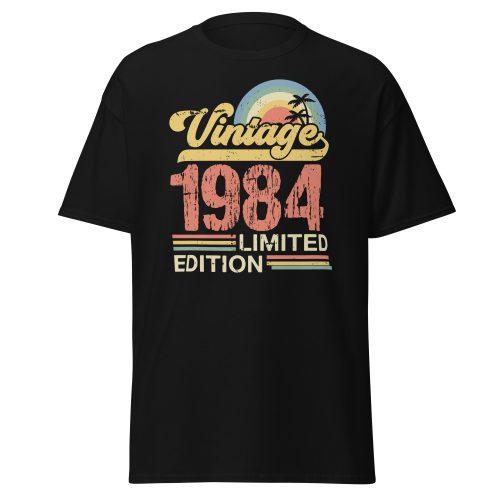 1984 Birthday T-shirt Retro Vintage 1984 Limited Edition T-shirt