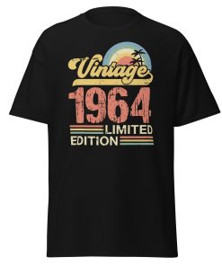 1964 Birthday T-Shirt Vintage Limited Edition 1964 Birthday Gift