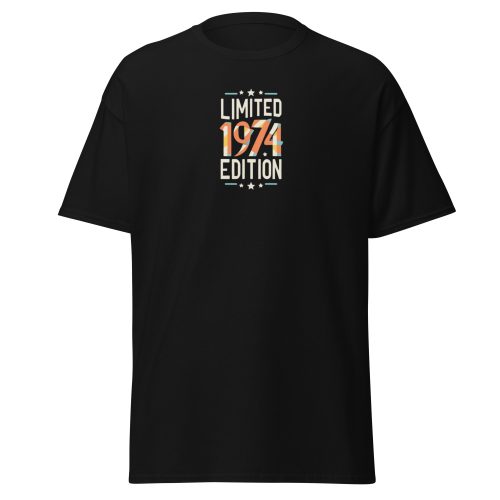 1974 Limited Edition Birthday T-shirt Present For Man Born in 1974