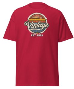 Vintage Est. 1964 T-shirt 60th Birthday Present 1964 Gift