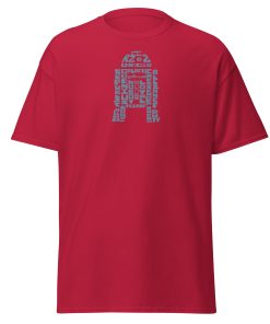 R2D2 T-shirt Space Wars Creative Typography T-shirt