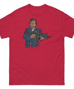 Mafia Calligram T-shirt Design
