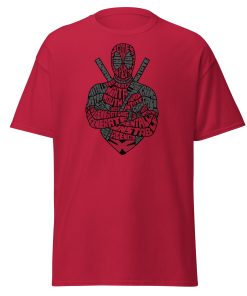 Deadpool Calligram T-shirt