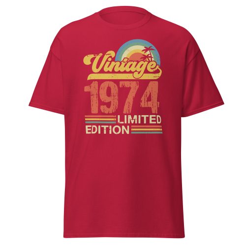 1974 Birthday T-shirt Vintage Limited Edition 1974 Retro Birthday T shirt