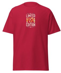 1974 Limited Edition Birthday T-shirt Present For Man Born in 1974