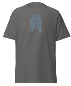 R2D2 T-shirt Space Wars Creative Typography T-shirt