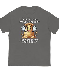 Fun Nut Allergy T-shirt Present for someone with a Nut Allergy