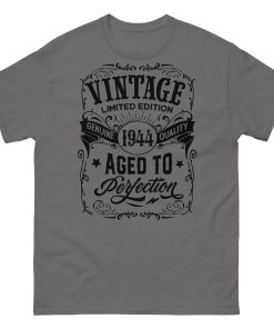 1944 Birthday T-Shirt Aged To Perfection1944 80th Birthday Present
