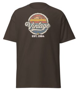 Vintage Est. 1964 T-shirt 60th Birthday Present 1964 Gift