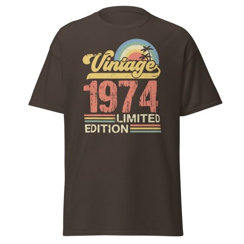 1974 Birthday T-shirt Vintage Limited Edition 1974 Retro Birthday T shirt
