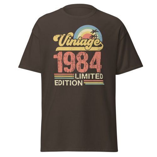 1984 Birthday T-shirt Retro Vintage 1984 Limited Edition T-shirt