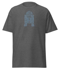 R2D2 T-shirt Space Wars Creative Typography T-shirt