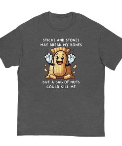 Fun Nut Allergy T-shirt Present for someone with a Nut Allergy