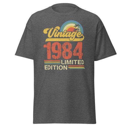 1984 Birthday T-shirt Retro Vintage 1984 Limited Edition T-shirt