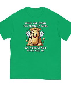 Fun Nut Allergy T-shirt Present for someone with a Nut Allergy