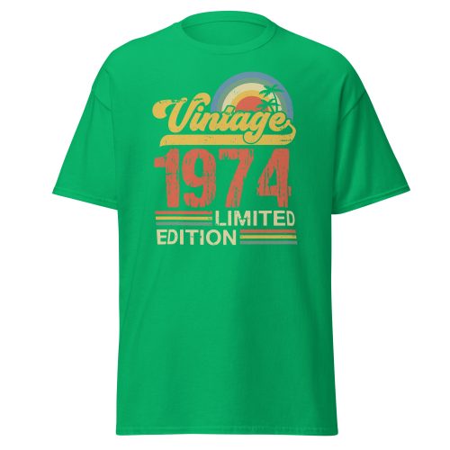 1974 Birthday T-shirt Vintage Limited Edition 1974 Retro Birthday T shirt