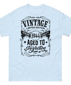 1944 Birthday T-Shirt Aged To Perfection1944 80th Birthday Present