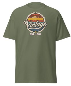 Vintage Est. 1964 T-shirt 60th Birthday Present 1964 Gift