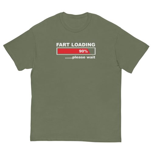 Fart Loading T-Shirt – The Humorous Gift for the Man Who Has Everything