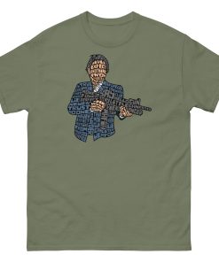 Mafia Calligram T-shirt Design