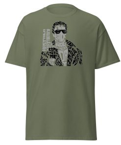 I’ll Be Back Calligram T-shirt The Terminator T-shirt