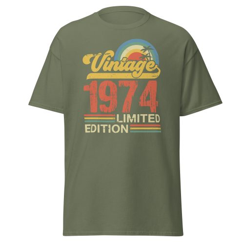 1974 Birthday T-shirt Vintage Limited Edition 1974 Retro Birthday T shirt