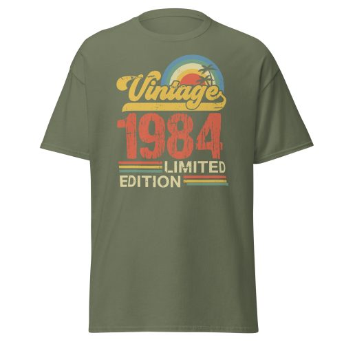 1984 Birthday T-shirt Retro Vintage 1984 Limited Edition T-shirt