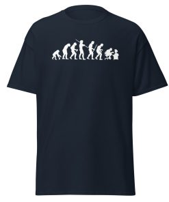 Evolution Of Man T-shirt – Office Secret Santa Joke T-shirt