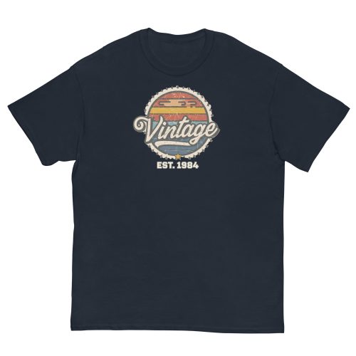 Vintage Est. 1984 T-shirt Men’s 40th Birthday Present T-shirt