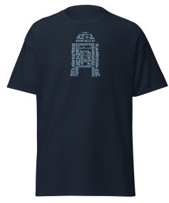 R2D2 T-shirt Space Wars Creative Typography T-shirt