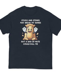 Fun Nut Allergy T-shirt Present for someone with a Nut Allergy