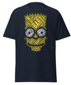 Bart Calligram T-shirt Bart Simpson T shirt The Simpsons