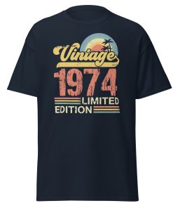 1974 Birthday T-shirt Vintage Limited Edition 1974 Retro Birthday T shirt