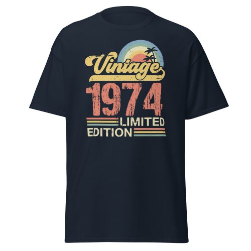 1974 Birthday T-shirt Vintage Limited Edition 1974 Retro Birthday T shirt