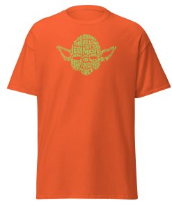 Yoda T-shirt Space Wars Creative Typography T-shirt