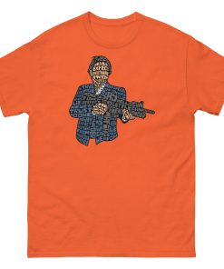 Mafia Calligram T-shirt Design