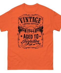 1944 Birthday T-Shirt Aged To Perfection1944 80th Birthday Present