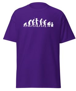 Evolution Of Man T-shirt – Office Secret Santa Joke T-shirt
