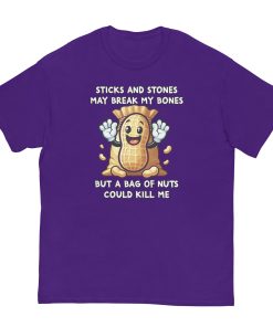 Fun Nut Allergy T-shirt Present for someone with a Nut Allergy
