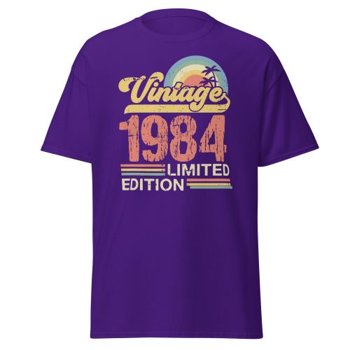 1984 Birthday T-shirt Retro Vintage 1984 Limited Edition T-shirt