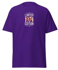 1974 Limited Edition Birthday T-shirt Present For Man Born in 1974