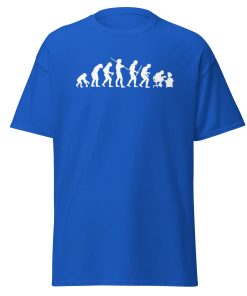 Evolution Of Man T-shirt – Office Secret Santa Joke T-shirt