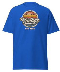 Vintage Est. 1964 T-shirt 60th Birthday Present 1964 Gift
