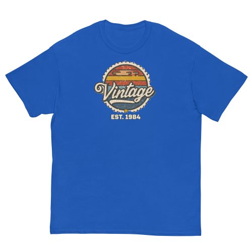 Vintage Est. 1984 T-shirt Men’s 40th Birthday Present T-shirt