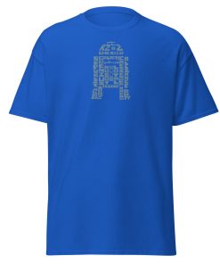 R2D2 T-shirt Space Wars Creative Typography T-shirt