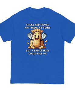 Fun Nut Allergy T-shirt Present for someone with a Nut Allergy