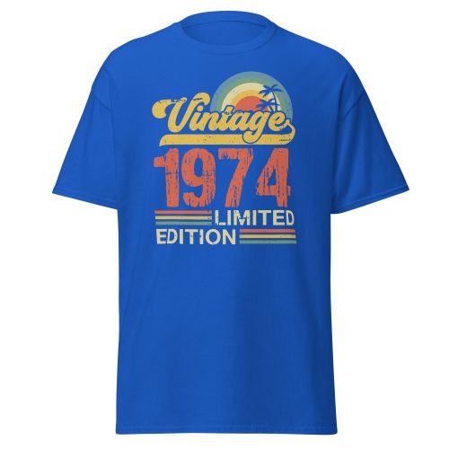 1974 Birthday T-shirt Vintage Limited Edition 1974 Retro Birthday T shirt